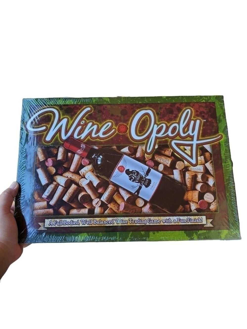 NEW sealed Wine Opoly Boardgame Trading game with a fun Finish